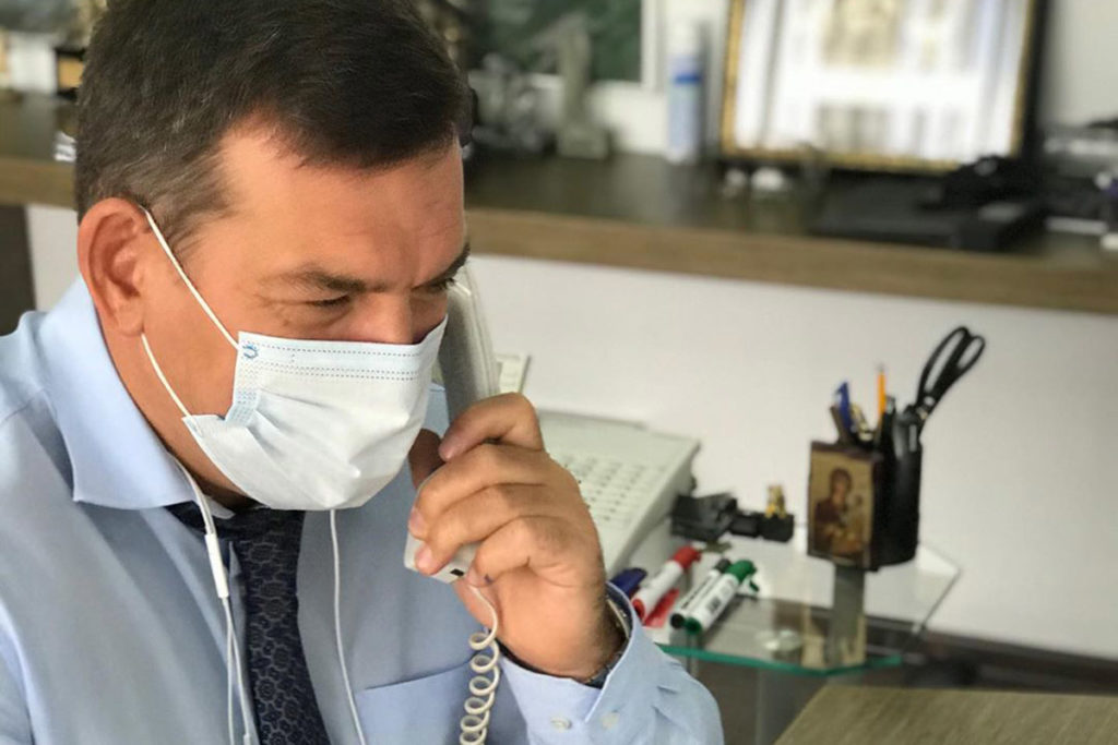 Мэр Новокузнецка Сергей Кузнецов