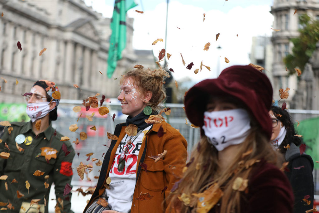 Акции Extinction Rebellion в Лондоне